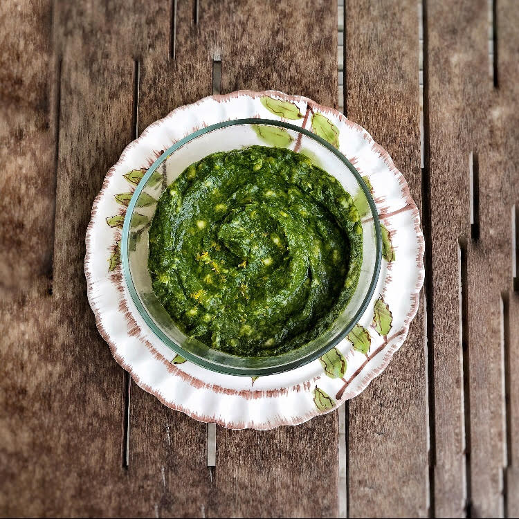 Spiced Kale banana Dip
